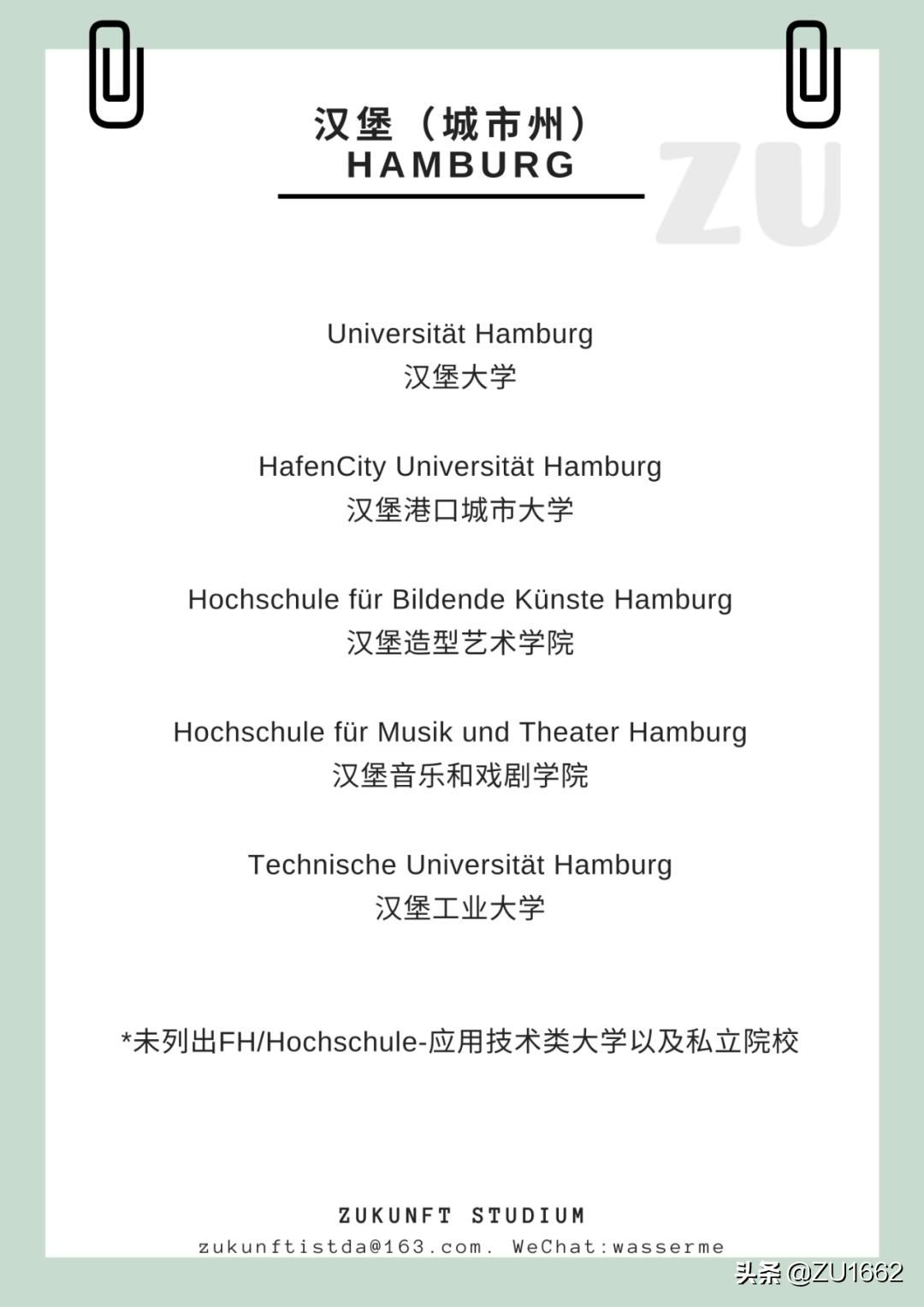 德国各州大学分布地图,德国各州有哪些