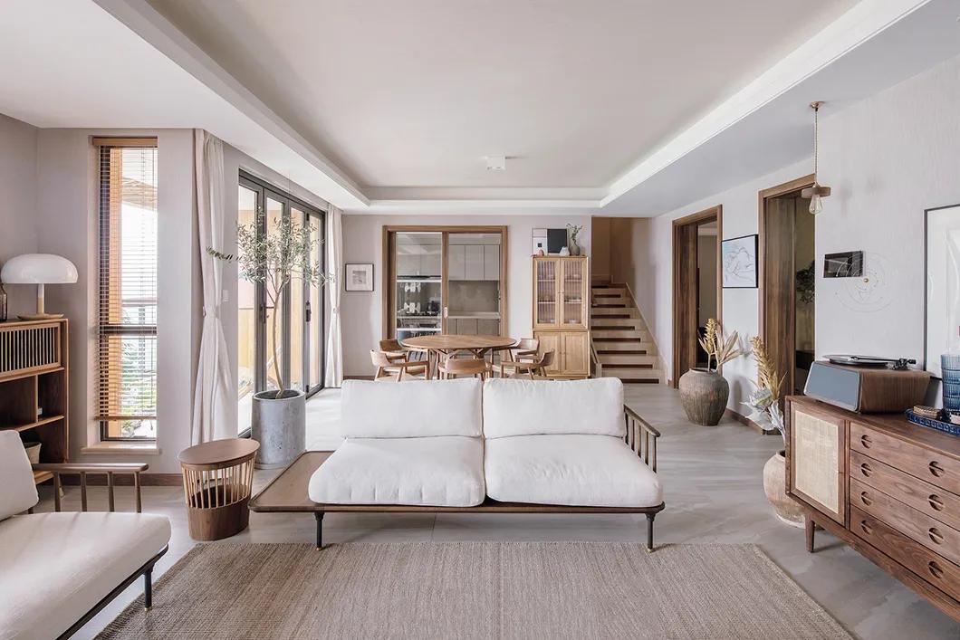 原木风让简约更有格调,现代简约和原木风混搭