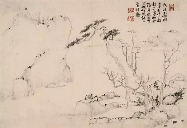 枯笔之美书法欣赏,如何欣赏枯笔