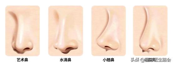 精致水滴鼻长什么样,好看的美鼻标准图