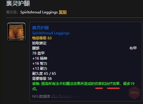 魔兽世界：怀旧服，野团牧师能不能拿法伤装备，拿了不算毛吧？