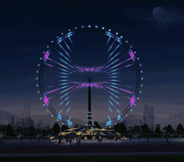 城市之眼摩天轮济南,中国十大最美城市摩天轮