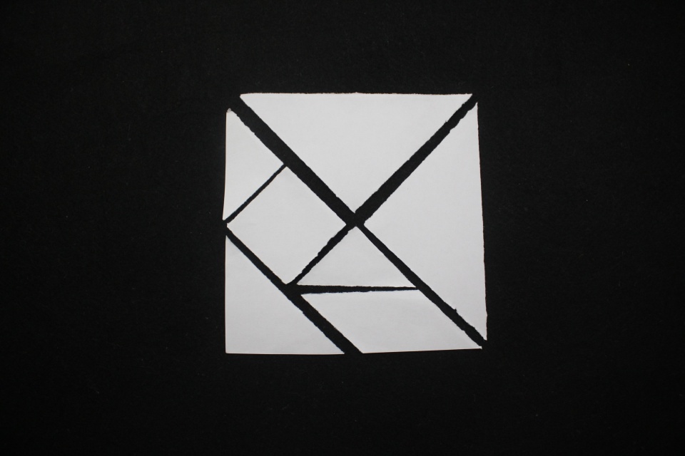 七巧板几何拼图,七巧板简单100种拼图