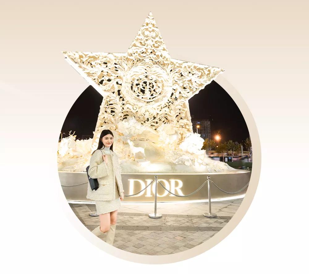christiandiorcouture前滩太古里店,dior圣诞树前滩太古里