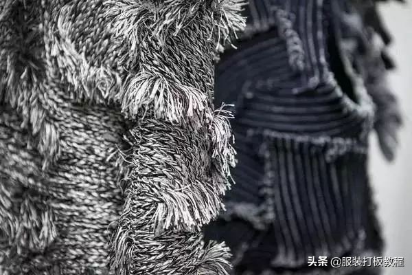 创意面料服装设计案例,服装面料肌理画图教程