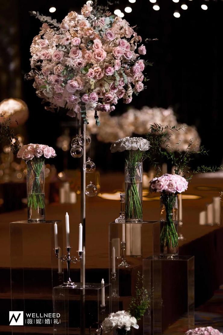 盐城扬帆星空主题婚礼,一场蓝色的梦幻星空主题婚礼