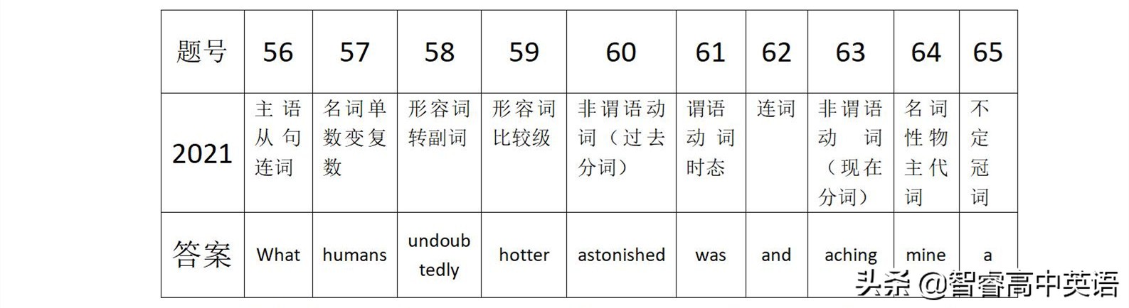 2021新高考英语一卷完形填空解析,2021年高考英语全国甲卷语法填空
