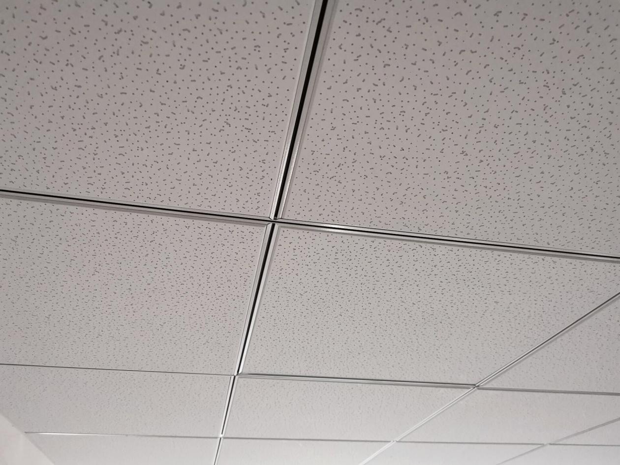 食堂铝方通吊顶效果图大全集,食堂吊顶造型效果图