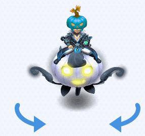 万圣节戴南瓜头,南瓜头和骷髅头万圣节