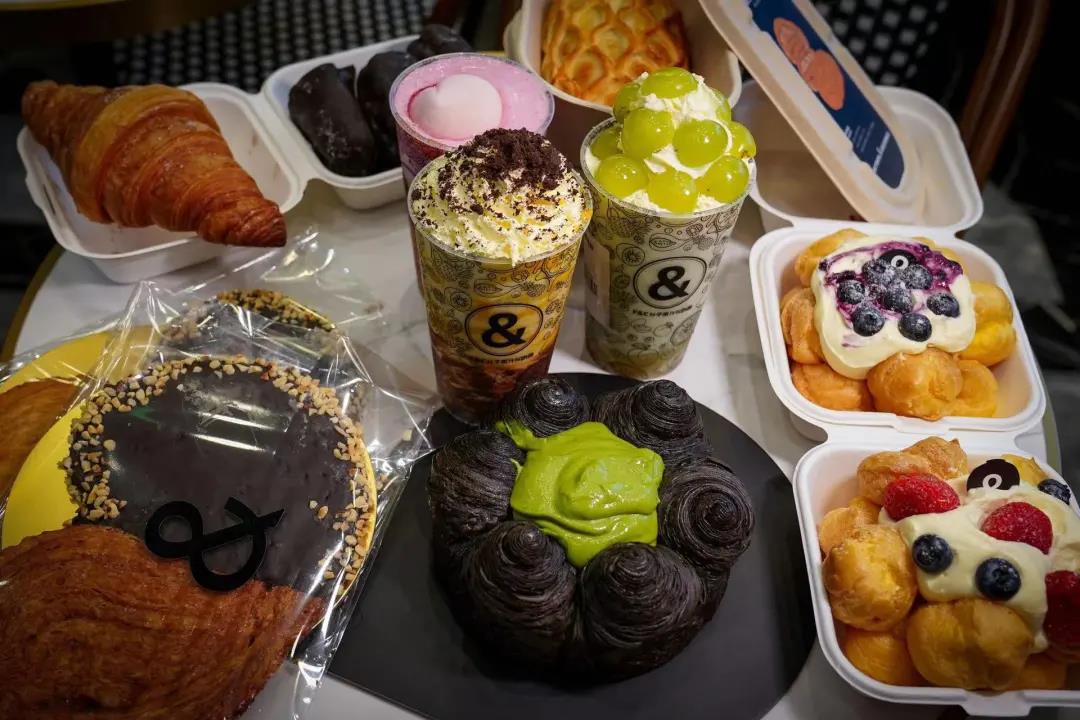 太阳宫网红面包店,太阳宫排队买泡芙