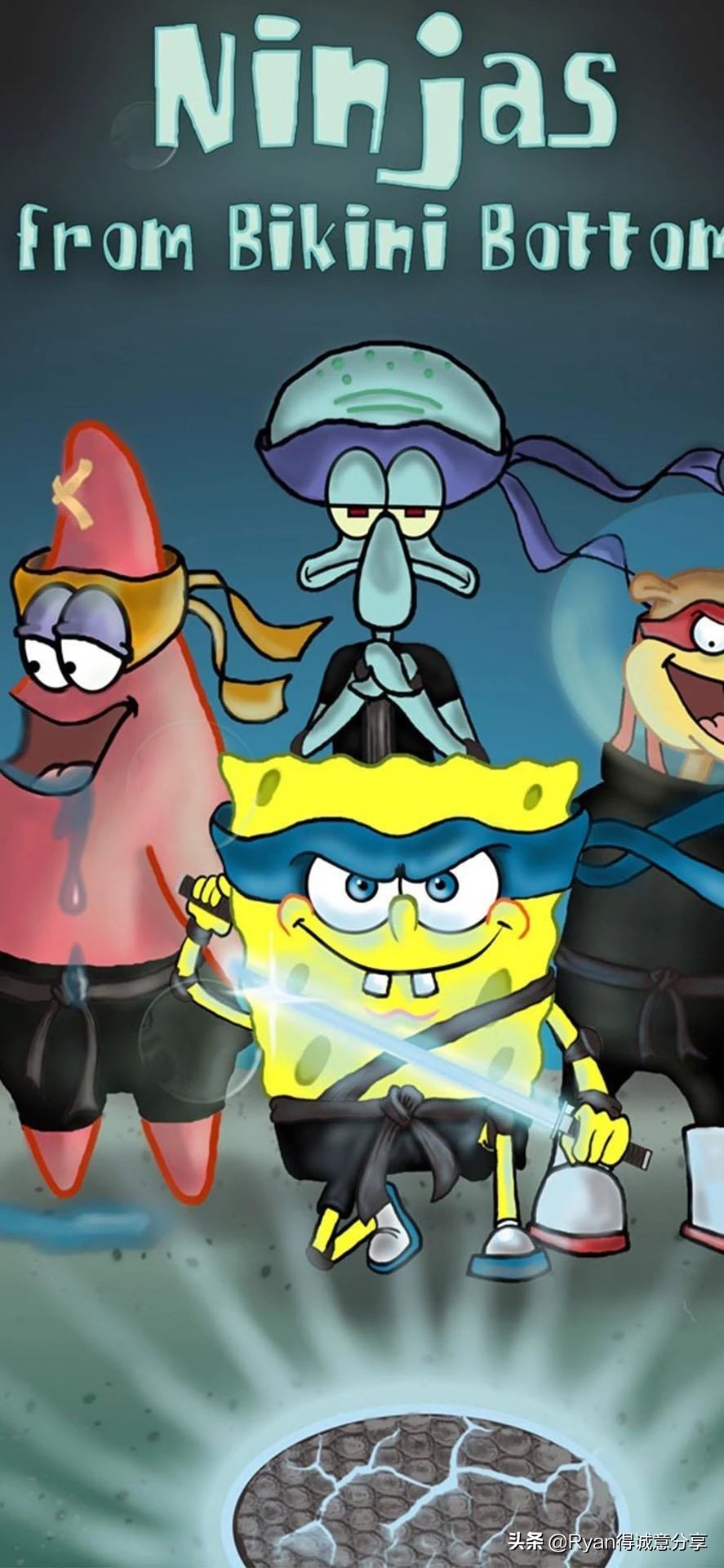 海绵宝宝詹韦连线壁纸,海绵宝宝壁纸桌面主题