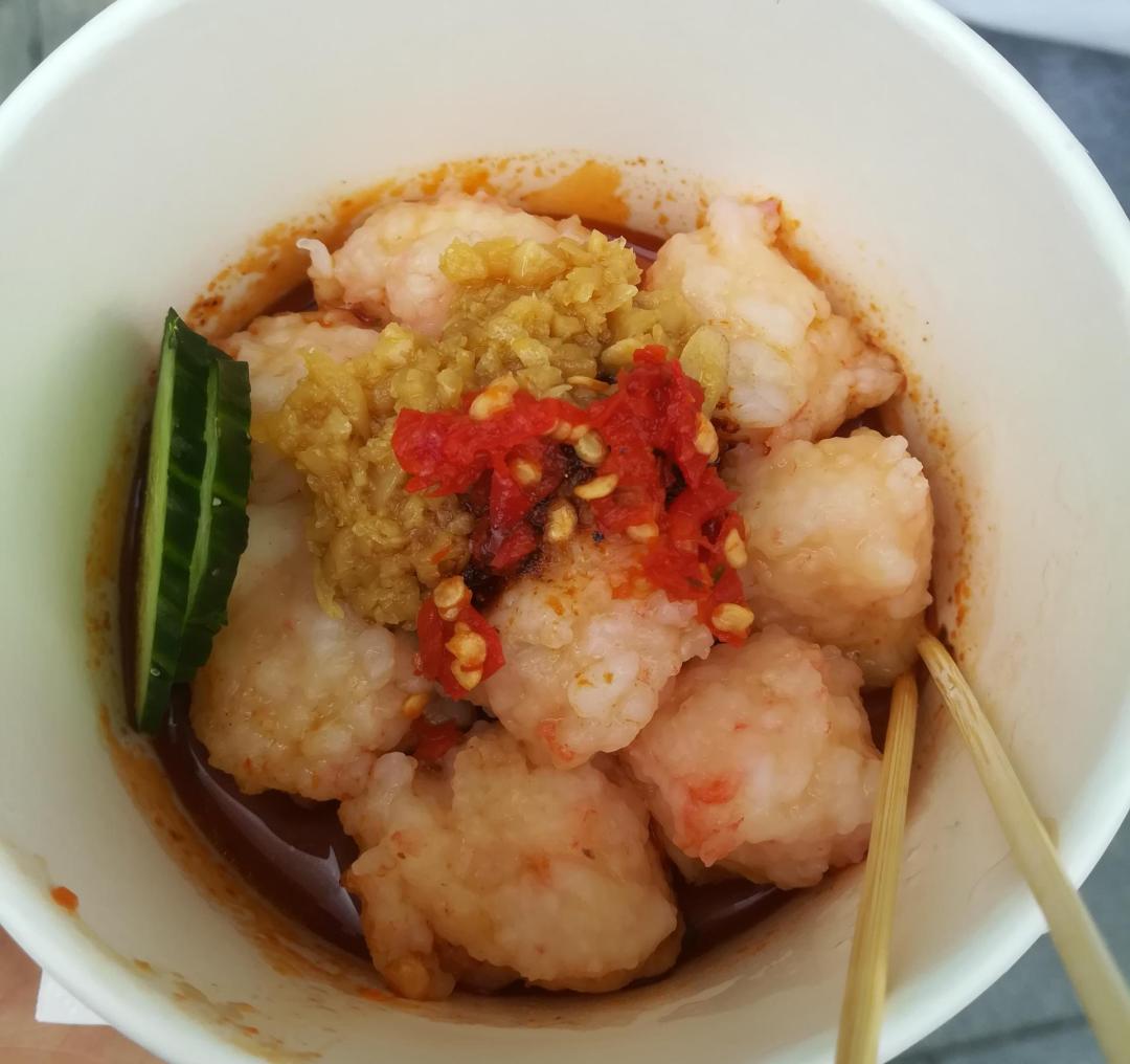 网红虾滑,北京路网红虾滑