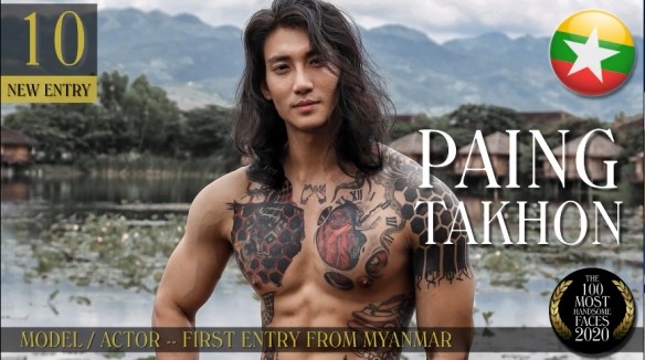 全球最帅100人王一博,全球最帅百大面孔王一博