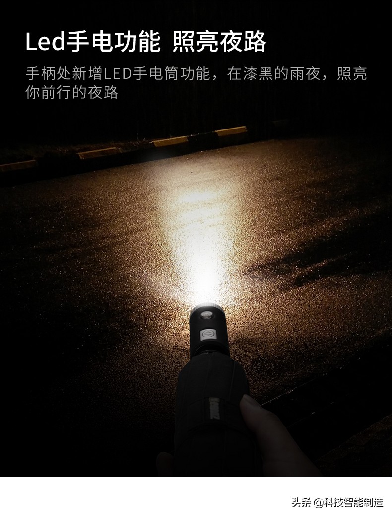 伞怎么自动开合,伞怎么折叠回原样