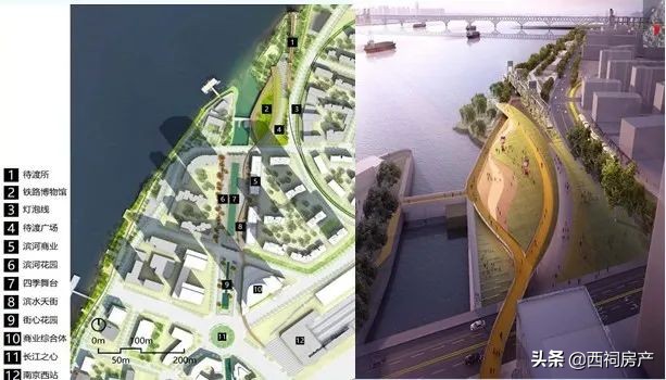 南京九大滨江客厅规划,南京九大滨江客厅