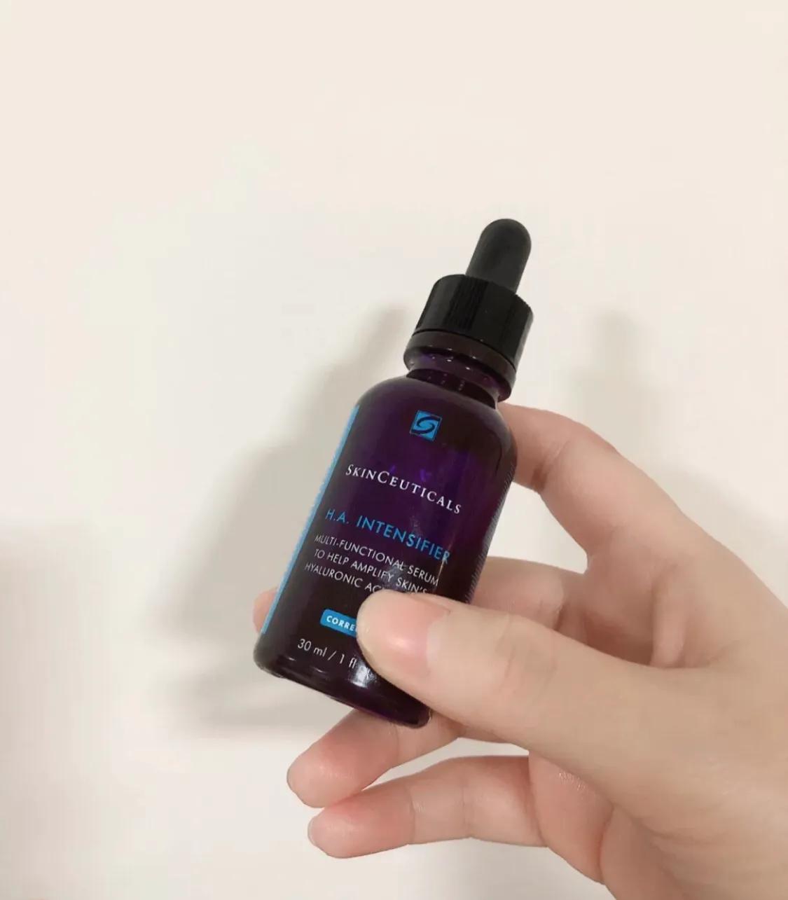 海蓝之谜搭配兰蔻焕白精华,海蓝之谜修复精华配美白精华