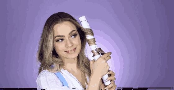 慵懒卷发暖色,慵懒卷发很容易直吗