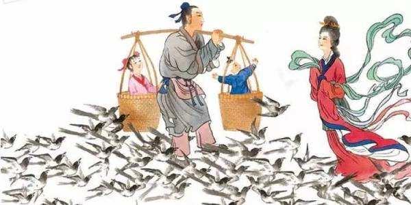 牛郎织女的真正版本故事,牛郎织女的故事概况