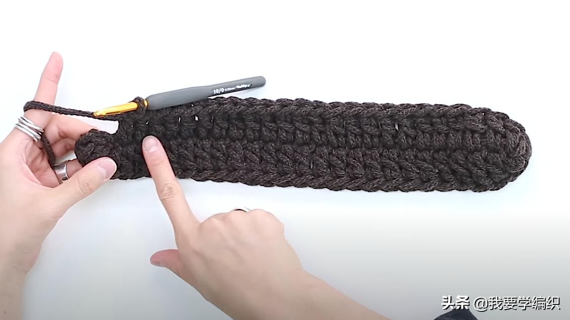 最简单钩编小包包,手工钩织迷你版手提包包编织教程