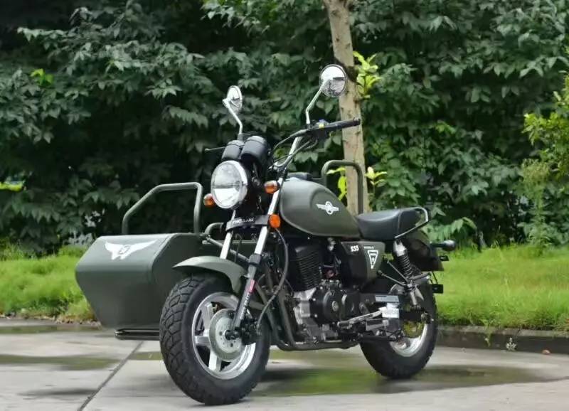 国内合法上牌的豪华边三轮,西安银钢200侉子边三轮价格