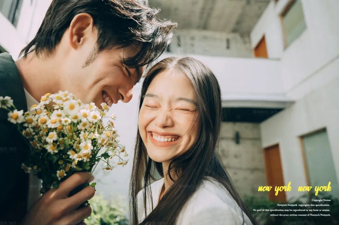 轻奢风婚纱照,原宿风简约婚纱照