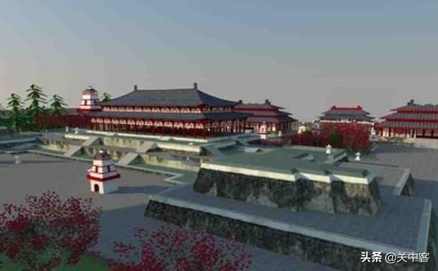 唐朝和秦朝汉朝的宫殿在哪,秦汉关中宫殿分布图