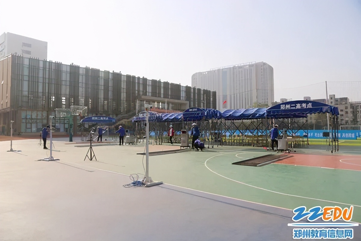 郑州市区中招体育考试今日开考