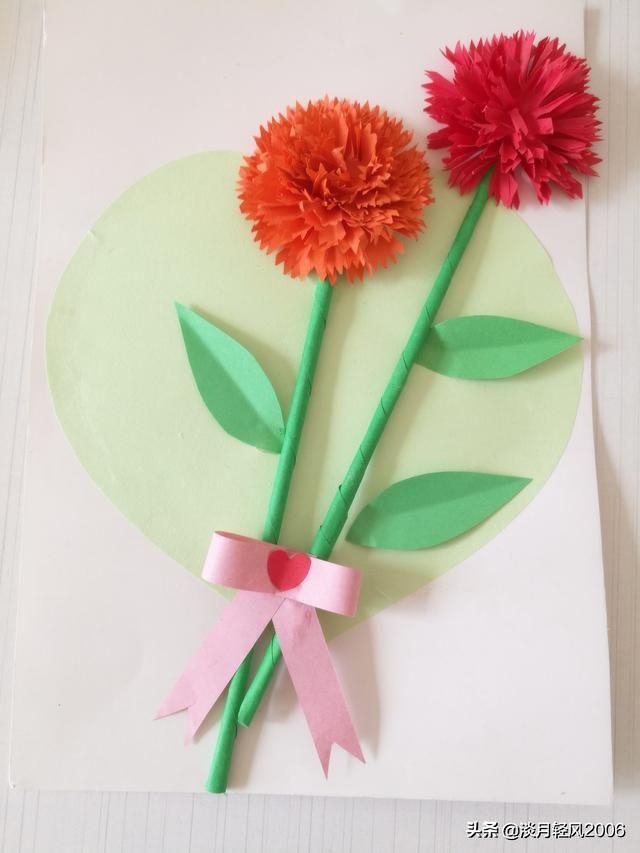 硬卡纸做母亲节贺卡简单,2022年母亲节贺卡手工制作小学生