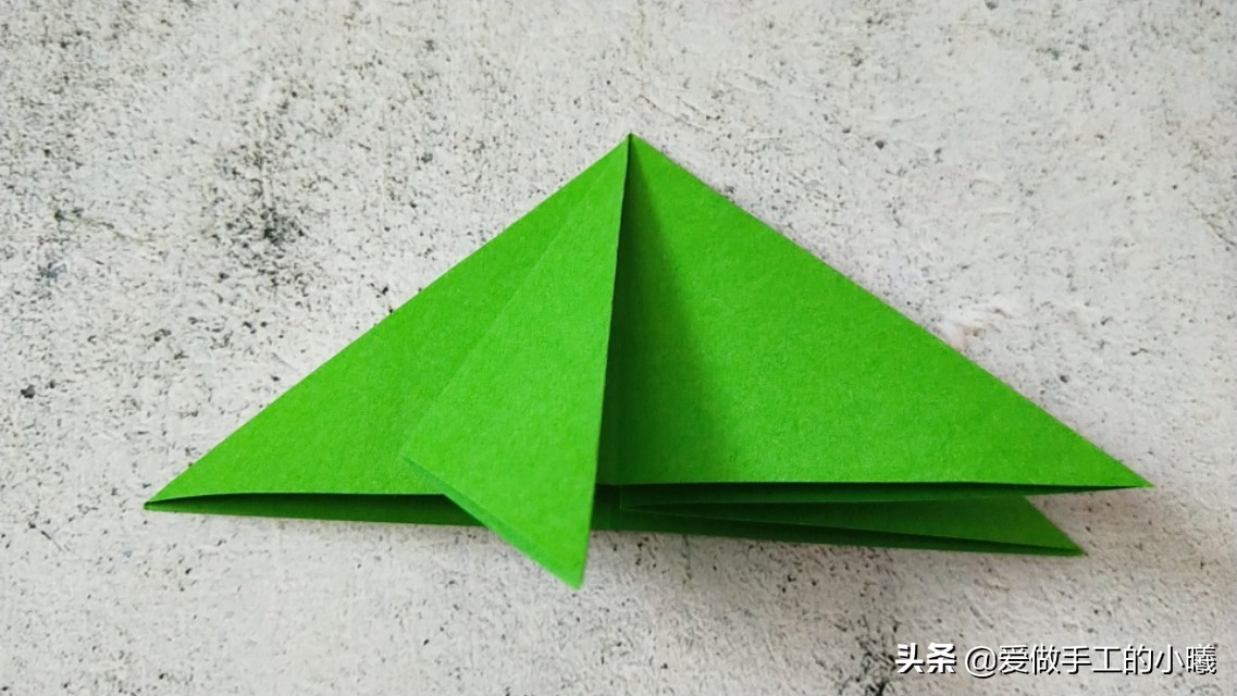 儿童手工折纸圣诞树,折纸圣诞树立体贺卡