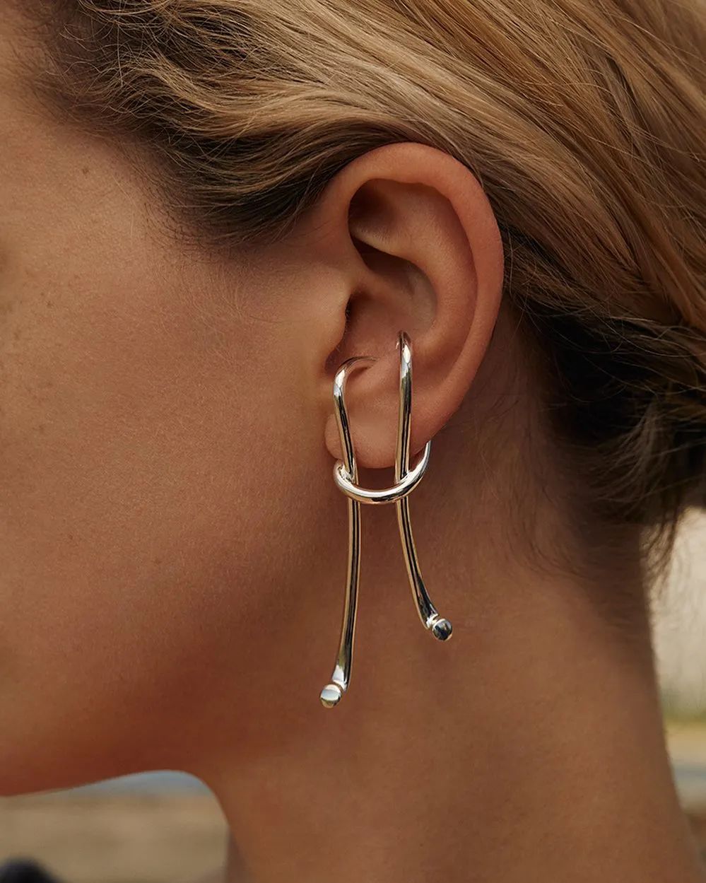 欧阳娜娜同款耳环怎么戴,欧阳娜娜耳环