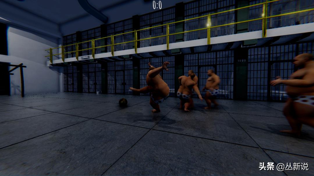 小罗在监狱里的足球,小罗监狱足球赛5球6助攻