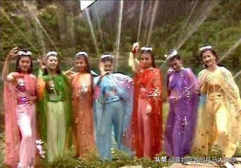 西游记中的七个蜘蛛精是七仙女吗,西游记当中的七位蜘蛛精
