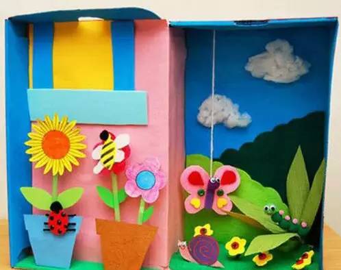 鞋盒手工创意小学,4-6岁儿童鞋盒手工小汽车