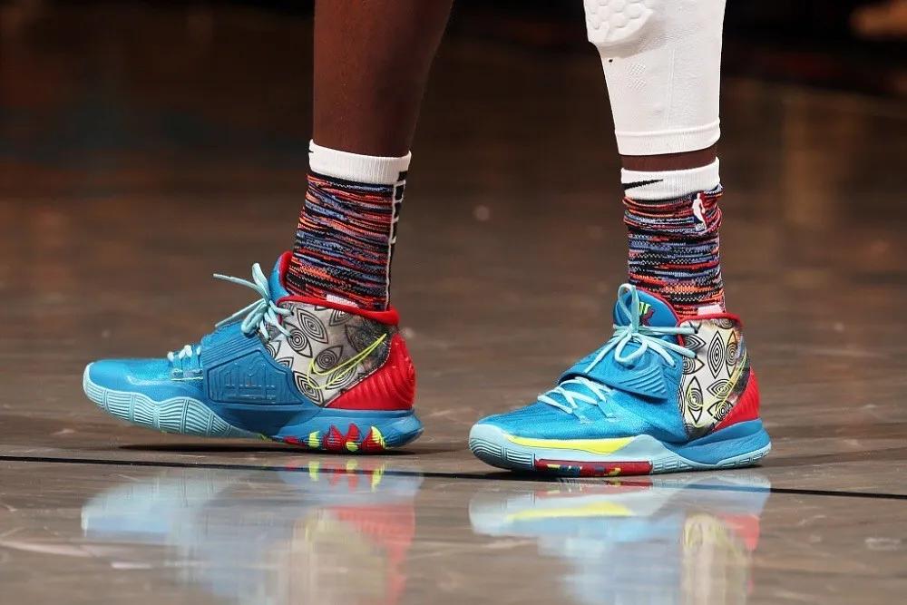nba球星上脚球鞋塔克,nba鞋王塔克穿aj5