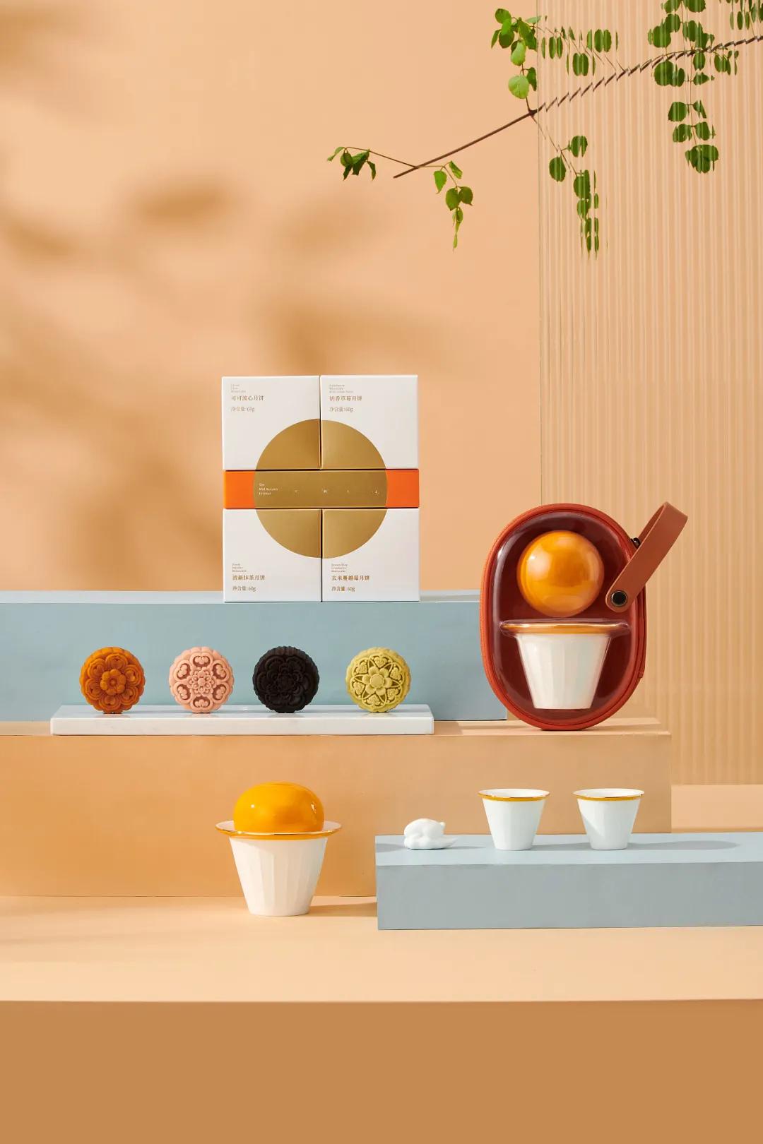 中秋月饼精美礼盒设计,最有创意的月饼包装展开图