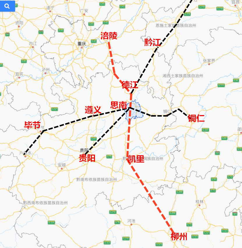 思南和德江，谁才是黔东北的中心城市？思南的地理位置不可取代