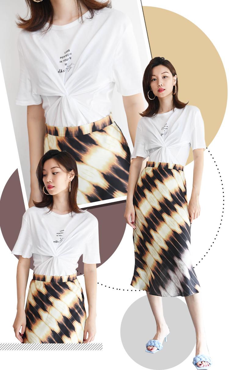 t恤下摆打结方法步骤抖音慢动作,教你一招t恤正确穿法