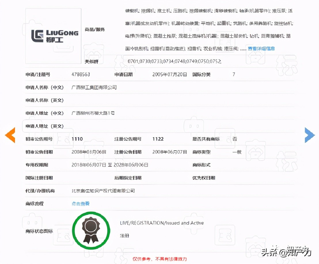 鲁工被判侵权柳工商标：LIUGONG、LUGONG傻傻分不清