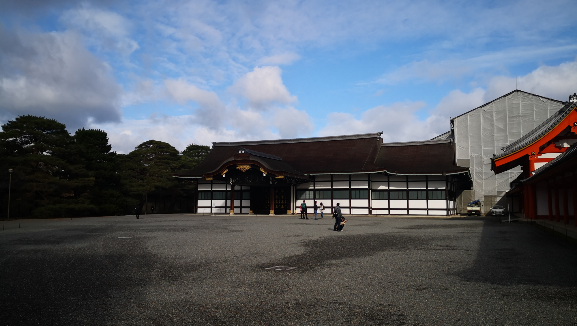 探访日本皇宫,京都旅行京都御所