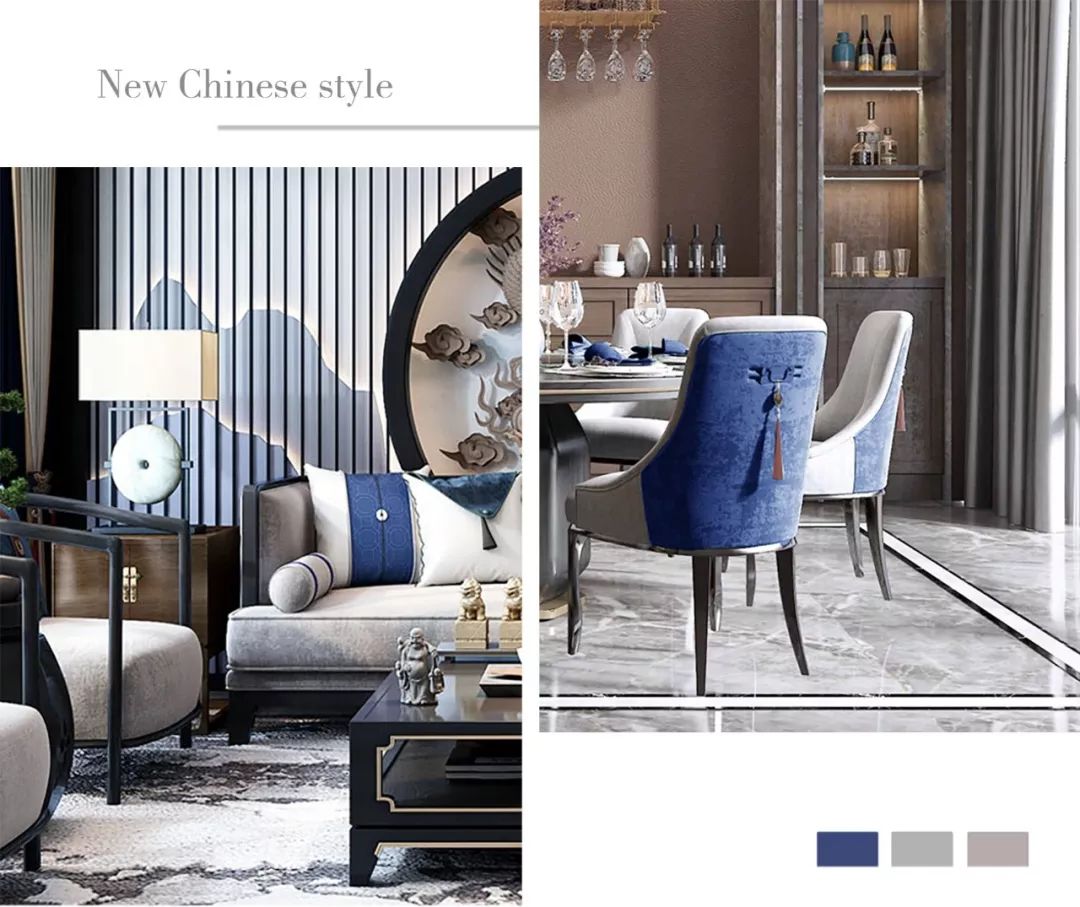 凯悦家居布艺效果图,凯悦新中式窗帘效果图