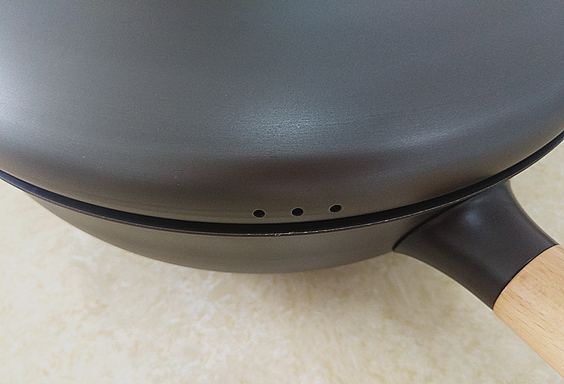 纯钛无油烟炒锅,无涂层无油烟铁炒锅