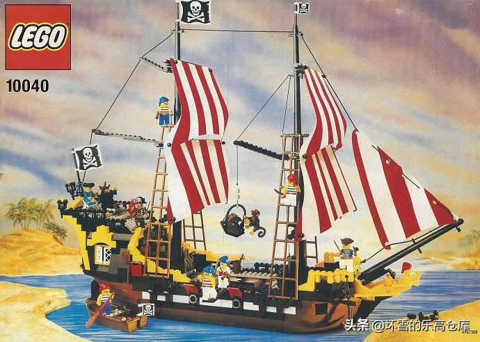 乐高海盗船经典款,海盗系列乐高