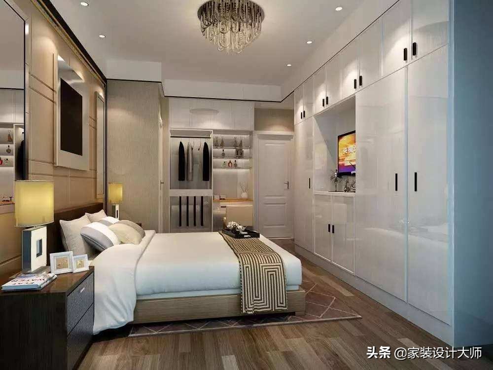 4平米衣帽间最佳布局图,衣帽间U形7开柜门柜体结构图