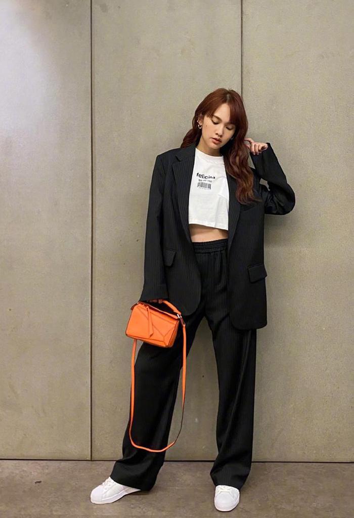 女士的法则江疏影西装穿搭,江疏影西服外套搭配