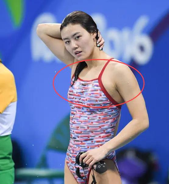 跳水和游泳女运动员,跳水女运动员在外惊呆众人