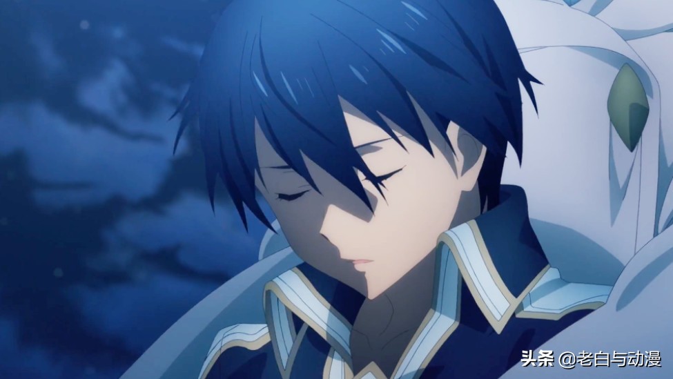 刀剑神域3第25集：桐人登场，被村民抢走*器武**，模样很可怜