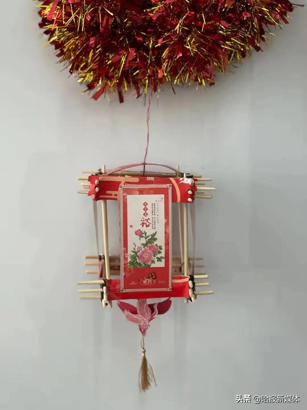 筷子手工制作灯笼红包,大型花灯制作元宵节