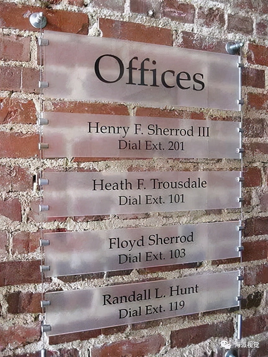 标识牌美观和实用,标识牌实景效果