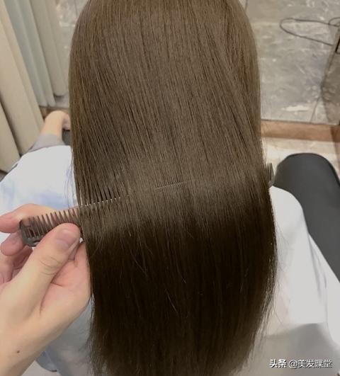 适合第一次染发的棕色系,亚麻棕染发配方及比例