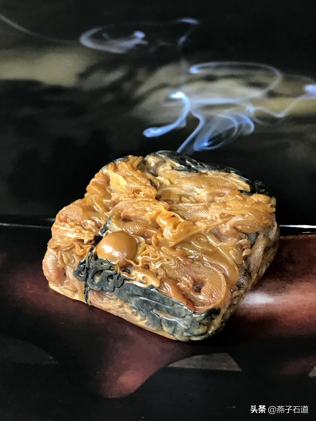 田黄捡漏,捡漏清代田黄印章